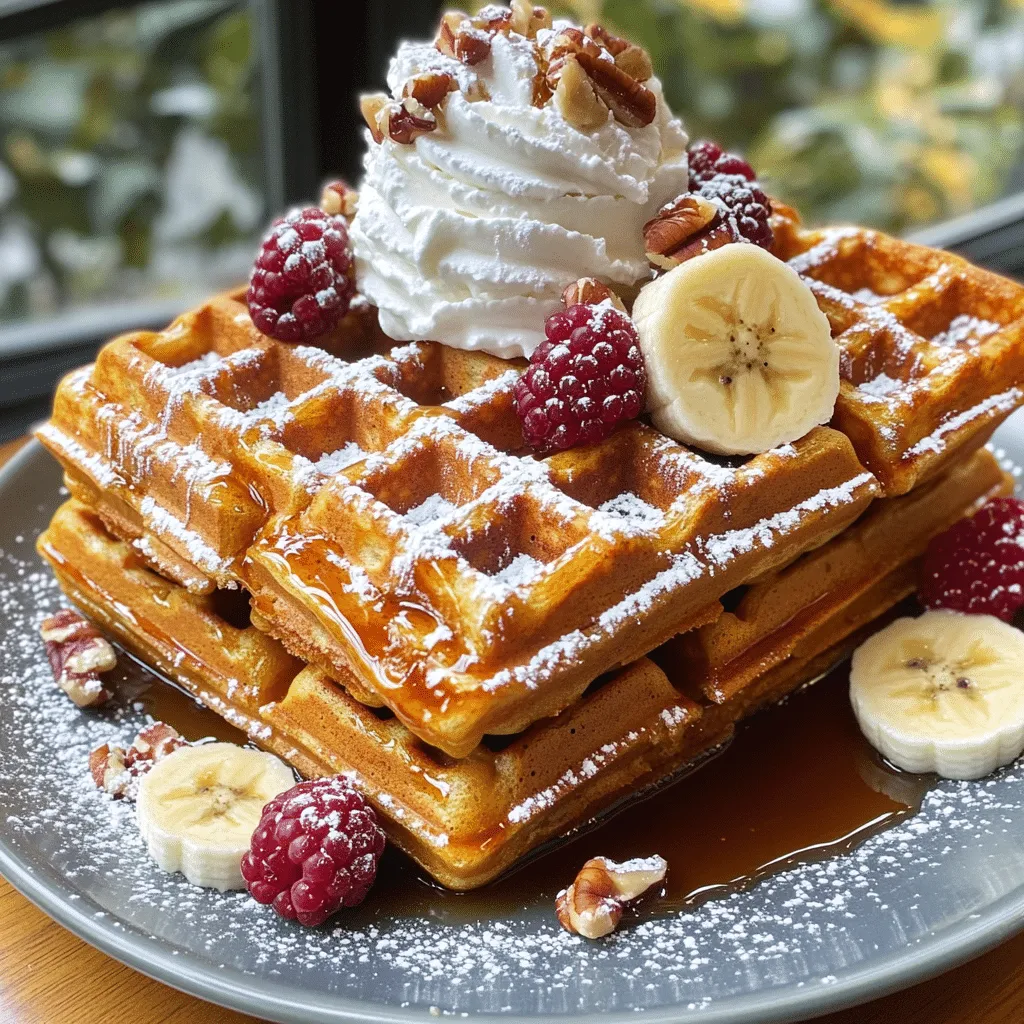 Celebrate Fall Flavors with Delicious Homemade Pumpkin Waffles